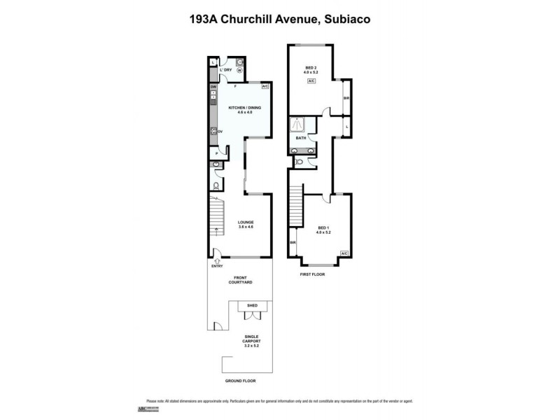 193A Churchill Avenue, Subiaco WA 6008 Floorplan