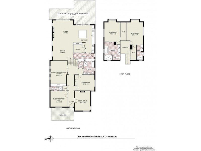 256 Marmion Street, Cottesloe WA 6011 Floorplan