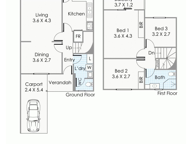 9/11 South Terrace, Como WA 6152 Floorplan