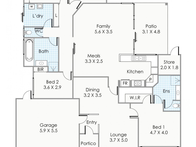 34B Rogerson Road, Mount Pleasant WA 6153 Floorplan