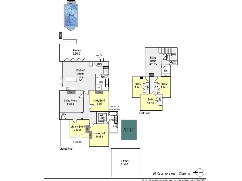 26 Reserve Street, Claremont WA 6010 Floorplan