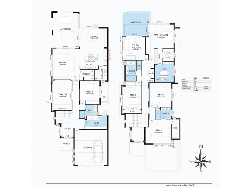 2 Aceway Lane, Swanbourne WA 6010 Floorplan