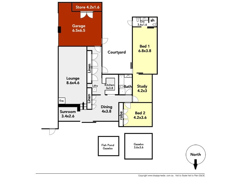 11 Haining Avenue, Cottesloe WA 6011 Floorplan