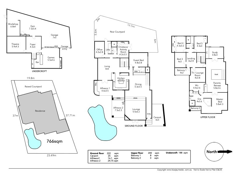 14A View Street, Peppermint Grove WA 6011 Floorplan