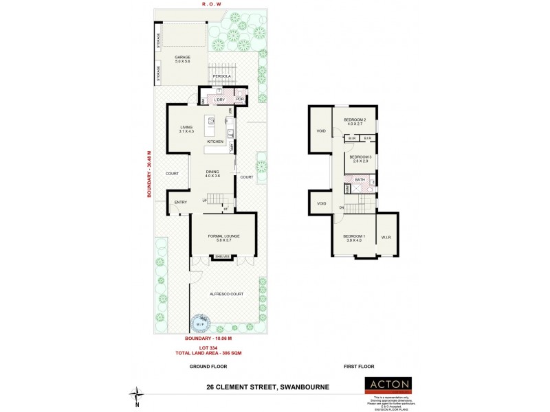 26 Clement Street, Swanbourne WA 6010 Floorplan