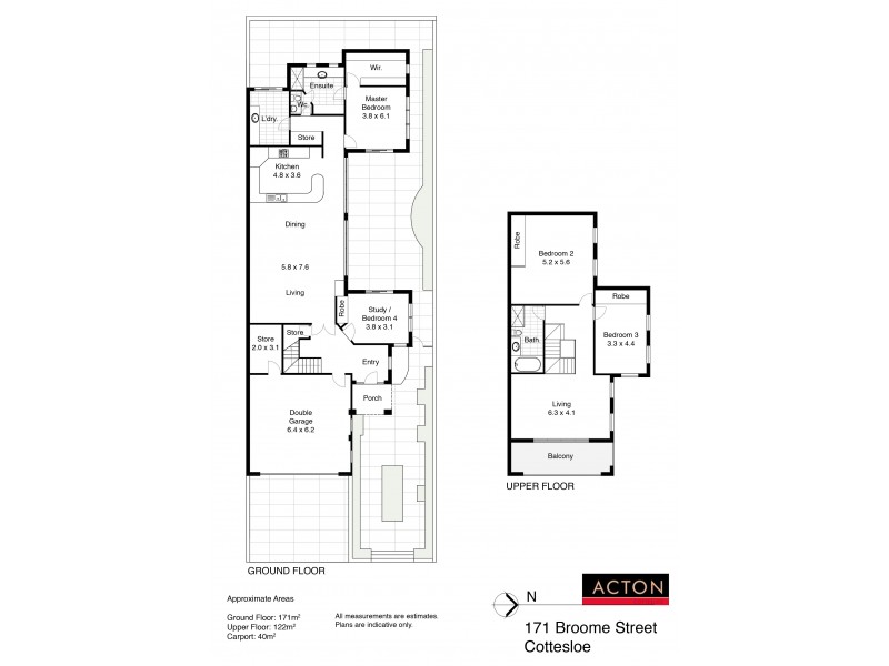 171 Broome Street, Cottesloe WA 6011 Floorplan