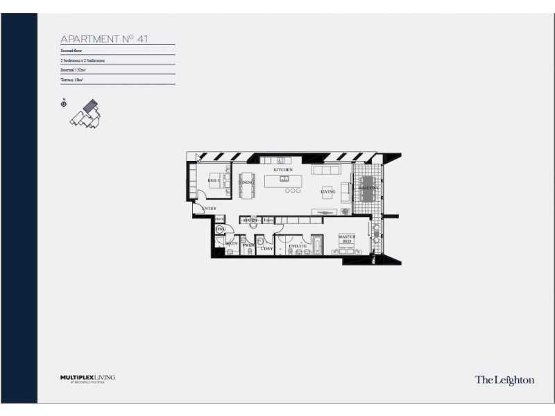 41/11 Leighton Beach Blvd, North Fremantle WA 6159 Floorplan