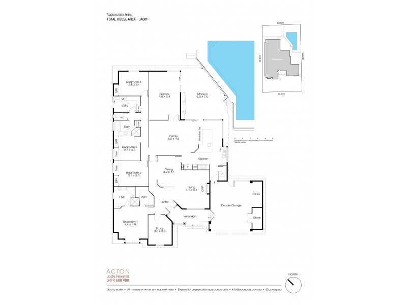 12 Grove End Ridge, Mount Claremont WA 6010 Floorplan