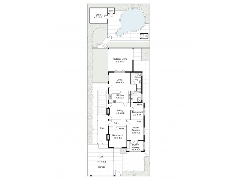 77 Curtin Avenue, Cottesloe WA 6011 Floorplan