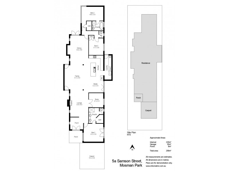 5A Samson Street, Mosman Park WA 6012 Floorplan