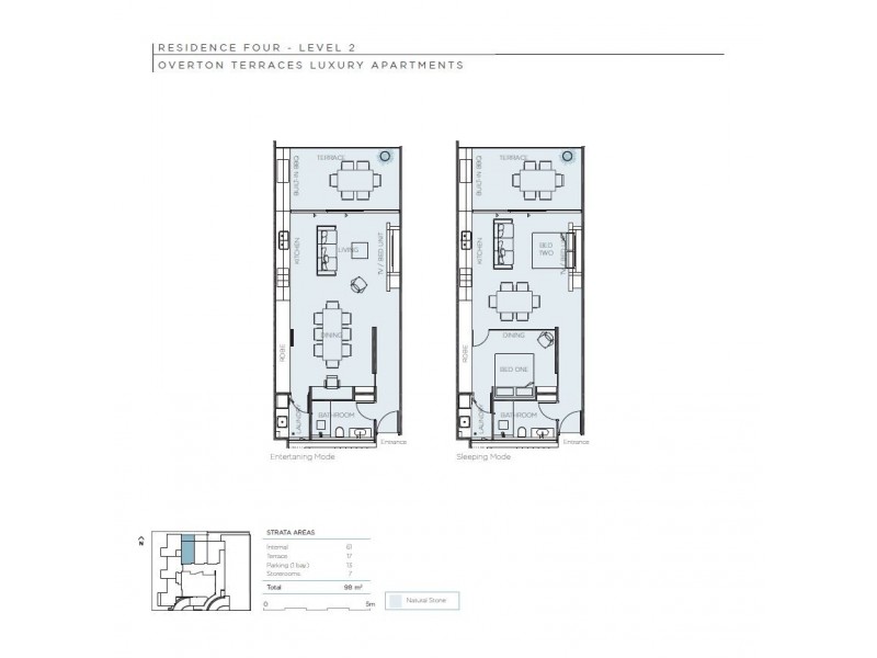 4/15 Overton Gardens, Cottesloe WA 6011 Floorplan