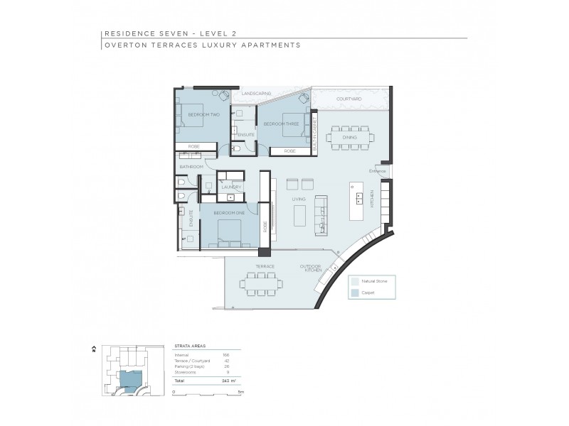 7/15 Overton Gardens, Cottesloe WA 6011 Floorplan