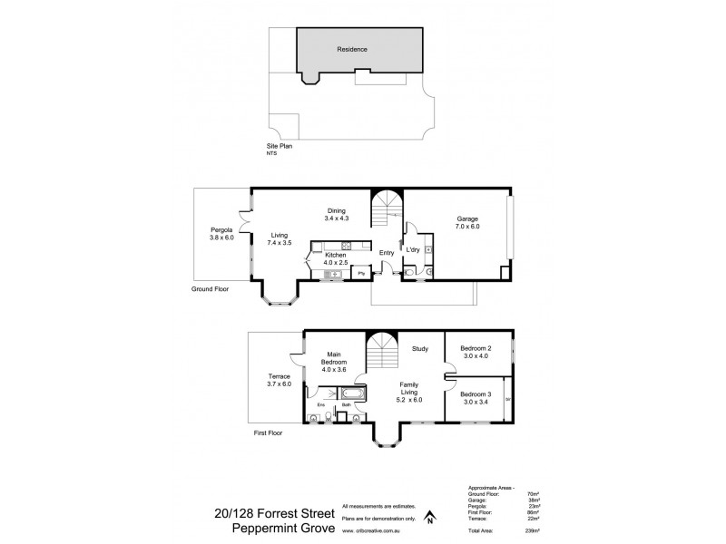 20/128 Forrest Street, Peppermint Grove WA 6011 Floorplan
