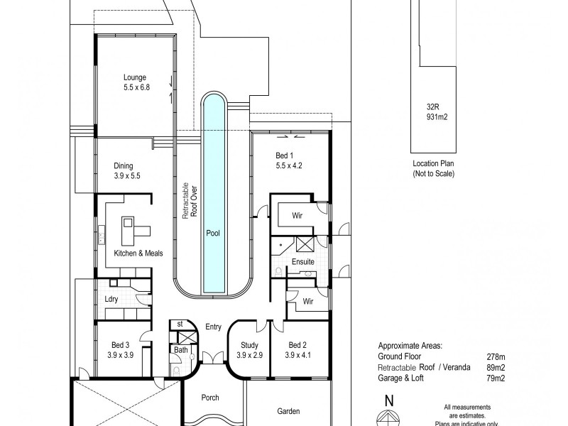 32R Leake Street, Peppermint Grove WA 6011 Floorplan
