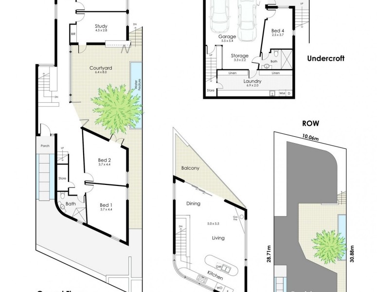15 Curtin Avenue, Cottesloe WA 6011 Floorplan