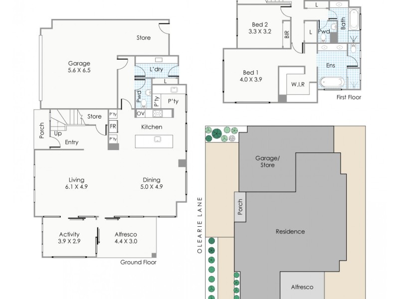 35 Olearia Lane, Mount Claremont WA 6010 Floorplan