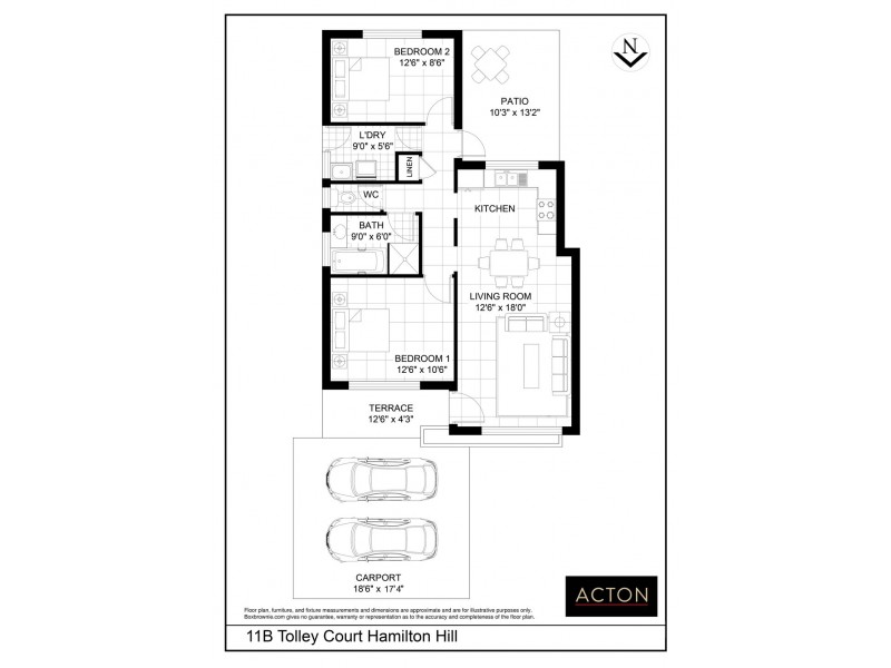 11B Tolley Court, Hamilton Hill WA 6163 Floorplan