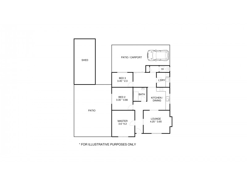 8B Southend Road, Hamilton Hill WA 6163 Floorplan