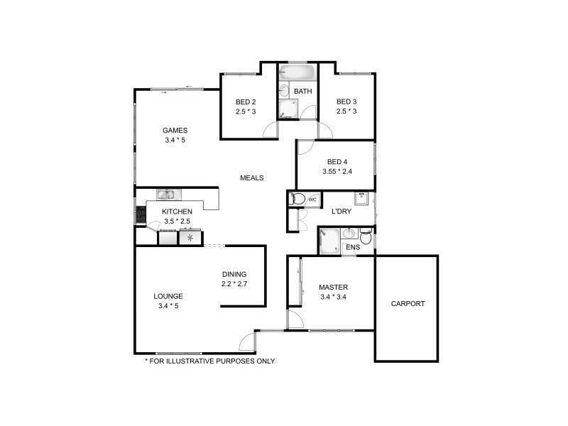 92 Elderberry Drive, South Lake WA 6164 Floorplan