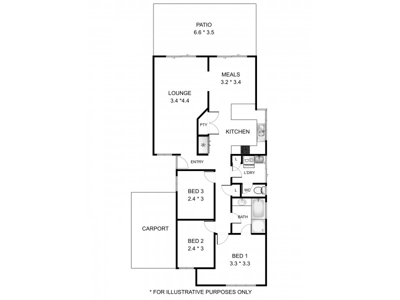 5/5 Morrow Mews, Kardinya WA 6163 Floorplan