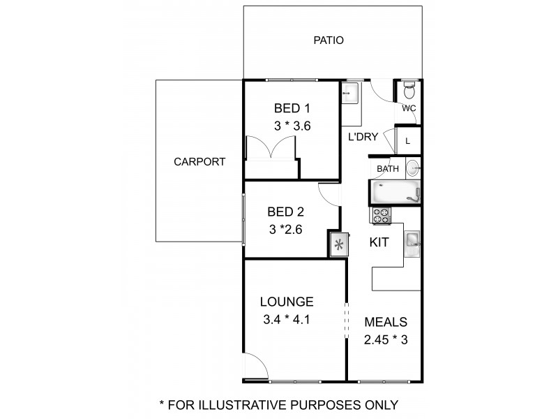 7/2 Adrian Street, Palmyra WA 6157 Floorplan