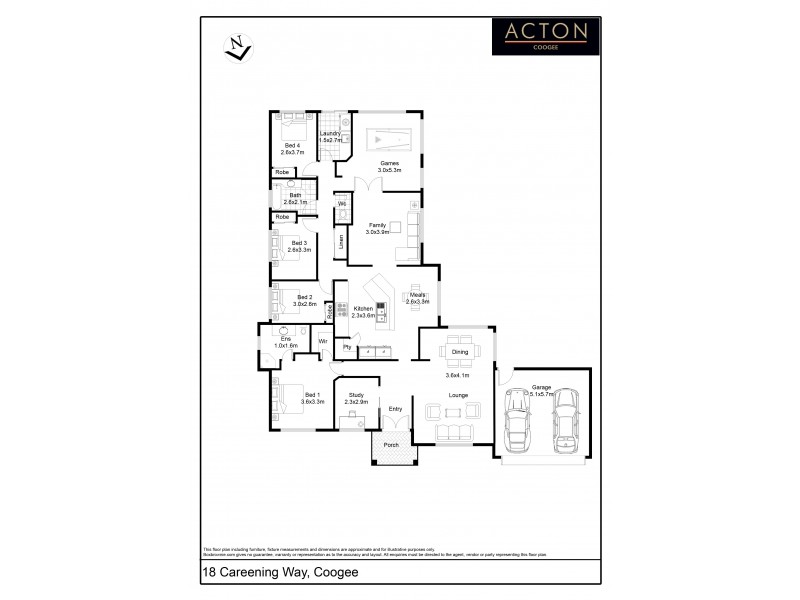 18 Careening Way, Coogee WA 6166 Floorplan