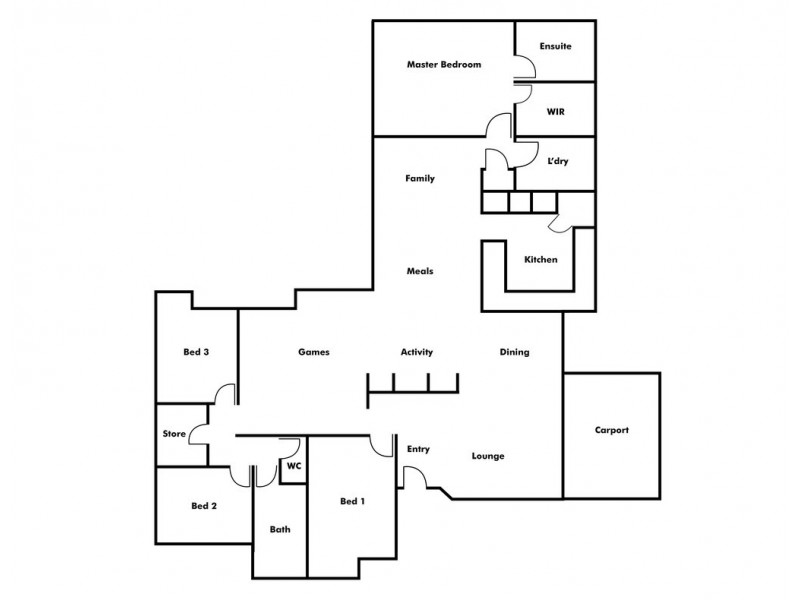 61 Grassbird Loop, Yangebup WA 6164 Floorplan