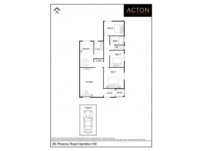 8B Phoenix Road, Hamilton Hill WA 6163 Floorplan