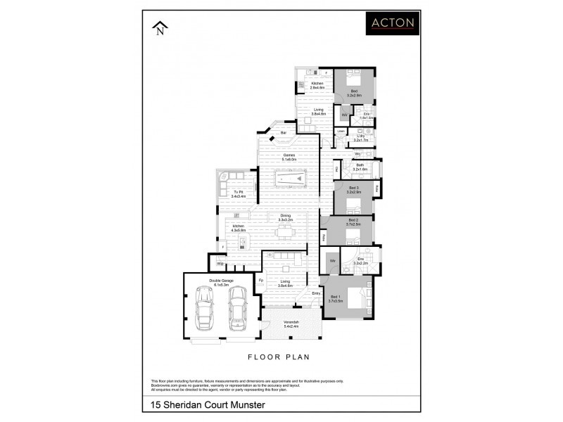 15 Sheridan Court, Munster WA 6166 Floorplan