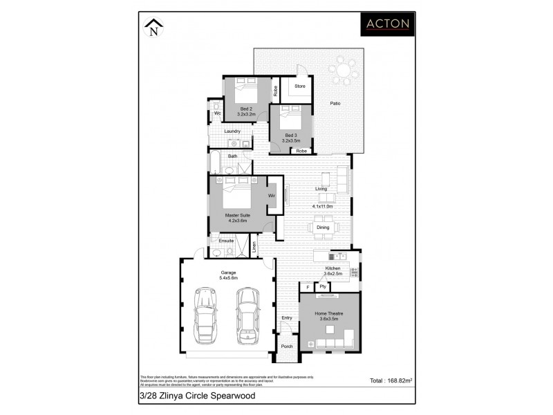 3/28 Zlinya Circle, Spearwood WA 6163 Floorplan