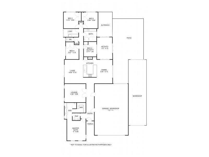 29 Ridge Boulevard, Baldivis WA 6171 Floorplan