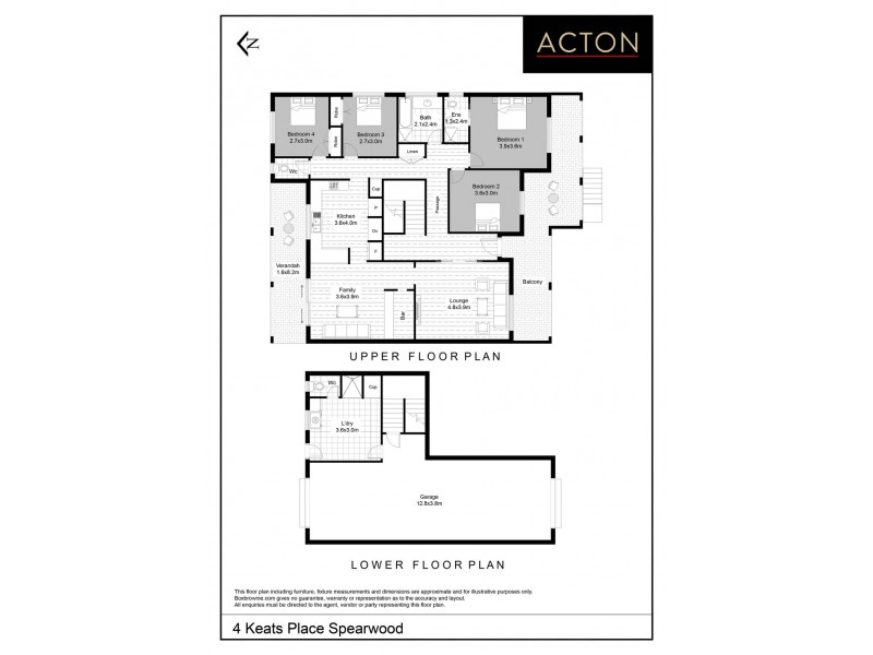 4 Keats Place, Spearwood WA 6163 Floorplan