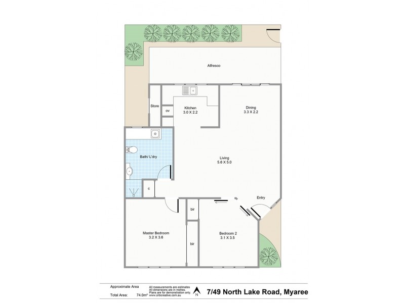 7/29 Mullings Way, Myaree WA 6154 Floorplan