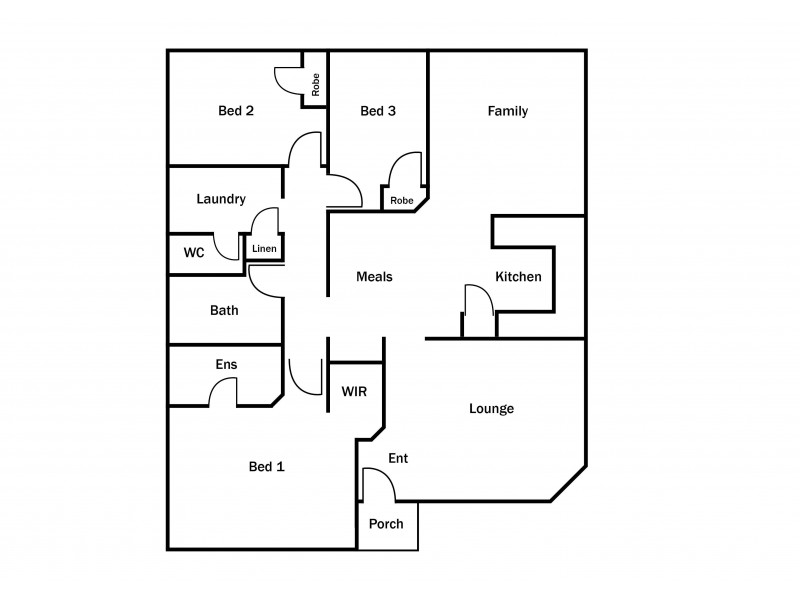 136A Phoenix Road, Hamilton Hill WA 6163 Floorplan