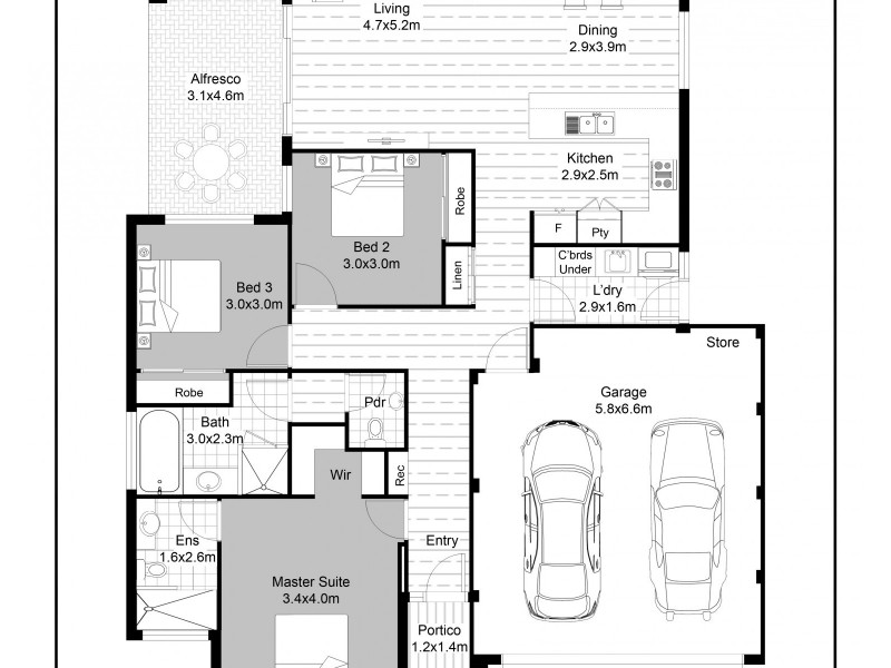 55B Bourbon Street, Hamilton Hill WA 6163 Floorplan
