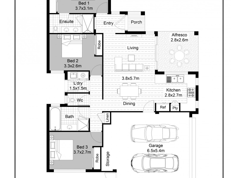 7B Gerald Street, Spearwood WA 6163 Floorplan