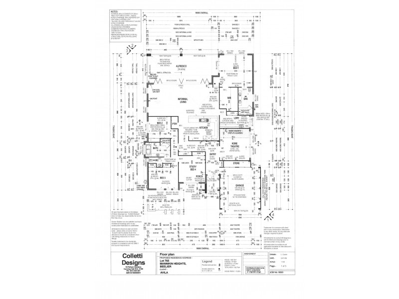 68 Mannikin Heights, Beeliar WA 6164 Floorplan