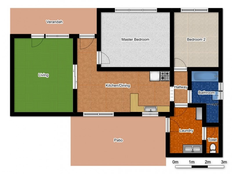 16 Packham Road, Hamilton Hill WA 6163 Floorplan