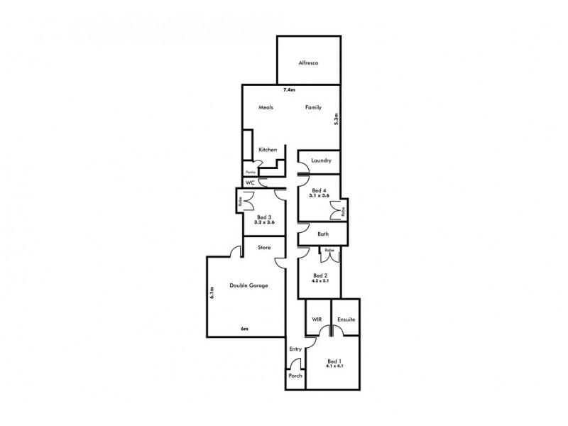 23B and 21B Recreation Road, Hamilton Hill WA 6163 Floorplan