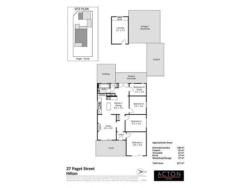 27 Paget Street, Hilton WA 6163 Floorplan