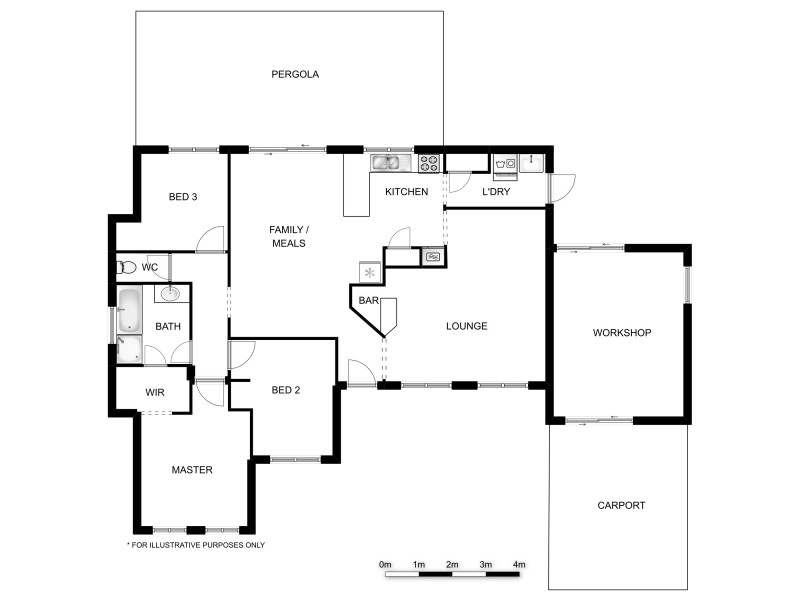 49 Monaco Avenue, North Lake WA 6163 Floorplan