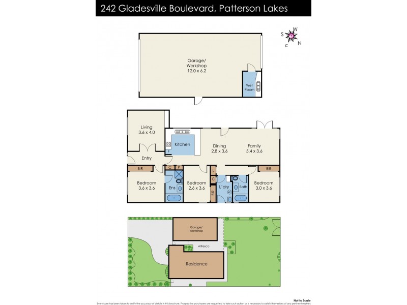 242 Gladesville Boulevard, Patterson Lakes VIC 3197 Floorplan