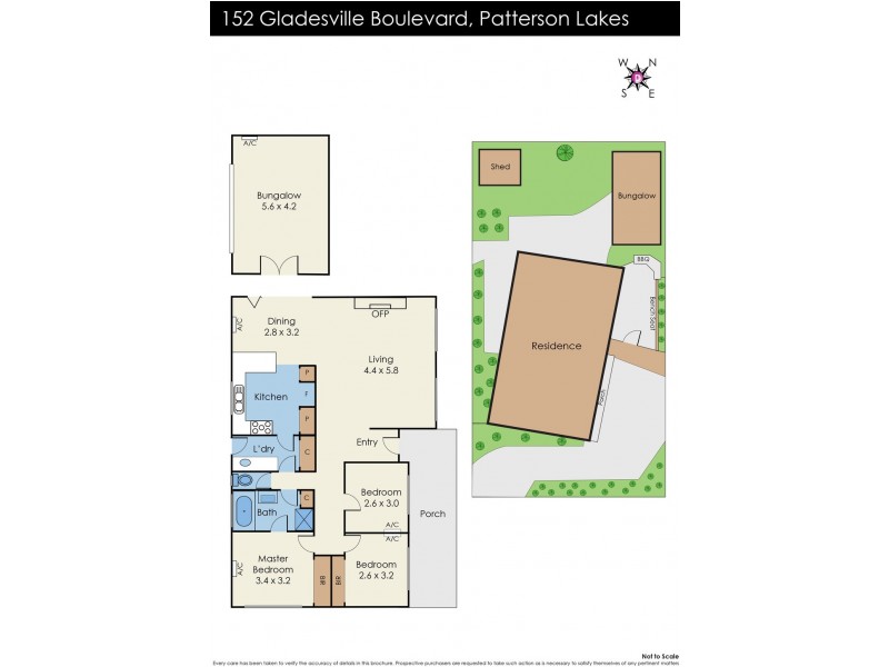 152 Gladesville Boulevard, Patterson Lakes VIC 3197 Floorplan