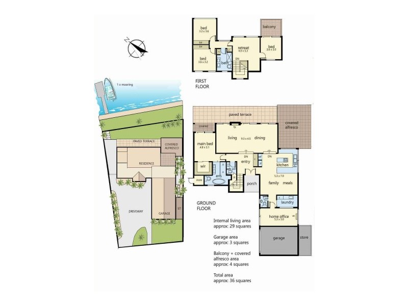 41 Curlew Point Drive, Patterson Lakes VIC 3197 Floorplan