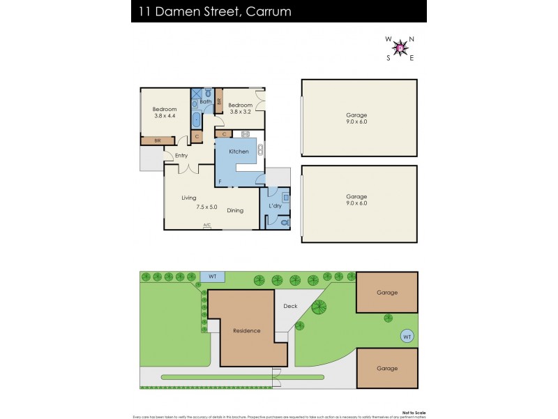 11 Dahmen Street, Carrum VIC 3197 Floorplan