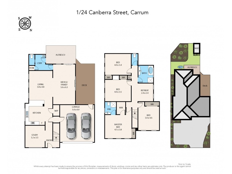 1/24 Canberra Street, Carrum VIC 3197 Floorplan