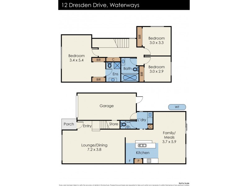 12 Dresden Drive, Waterways VIC 3195 Floorplan