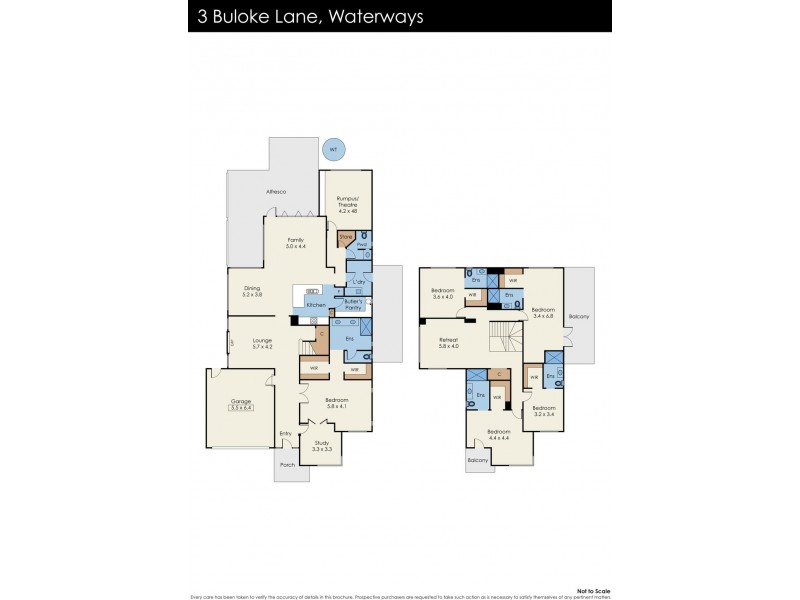 3 Buloke Lane, Waterways VIC 3195 Floorplan