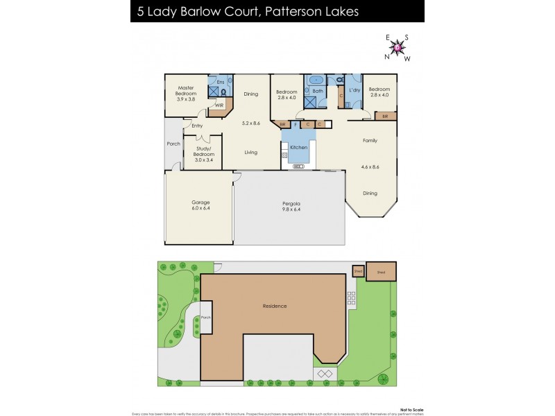5 Lady Barlow Court, Patterson Lakes VIC 3197 Floorplan