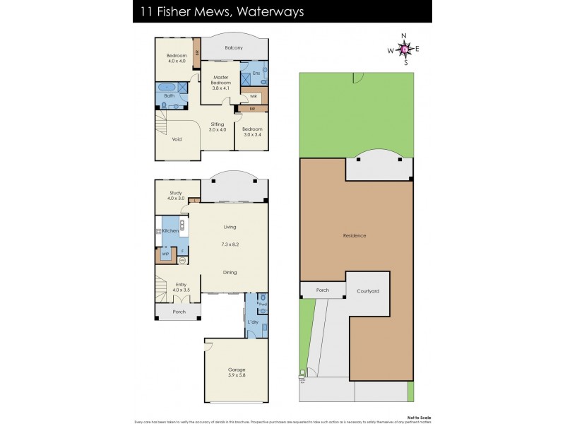 11 Fisher Mews, Waterways VIC 3195 Floorplan